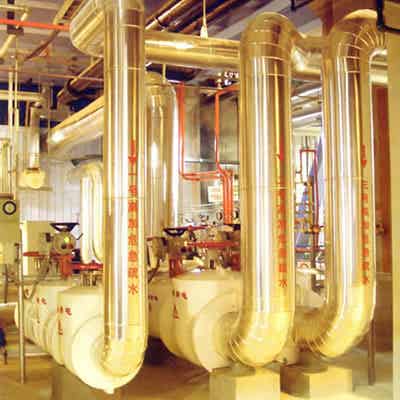 洛陽孟津華陽電廠汽機(jī)房管道保溫工程.